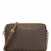 Michael Kors Jet Set Signature Large East West Crossbody - Brown -Michael Kors store online michael kors 6232 6455165 1