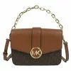 Michael Kors Signature Small Carmen 35S2GNMC0B Flap Crossbody Bag In Brown Acorn -Michael Kors store online michael kors 7101 9640126 1