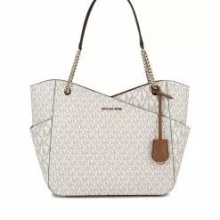 Michael Kors Jet Set Large Logo Shoulder Bag (nt)