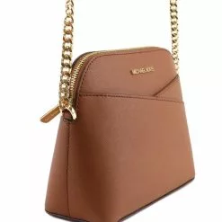 Michael Kors Jet Set Travel Medium Dome Crossbody Bag - Brown -Michael Kors store online michael kors 7287 8372836 3