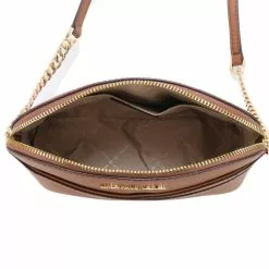Michael Kors Jet Set Travel Medium Dome Crossbody Bag - Brown -Michael Kors store online michael kors 7288 8372836 4