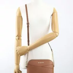 Michael Kors Jet Set Travel Medium Dome Crossbody Bag - Brown -Michael Kors store online michael kors 7288 8372836 7