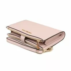 Michael Kors Jet Set Travel Double Zip Wristlet Phone Wallet Powder Blush 35F8GTVW0L -Michael Kors store online michael kors 7545 2452246 6