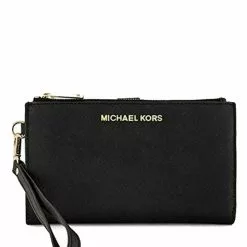 Michael Kors Jet Set Travel Double Zip Wallet