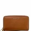 Michael Kors Jet Set Travel Large Flat Multifunction Phone Case Wallet - Brown -Michael Kors store online michael kors 7736 6158046 1