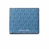 Michael Kors Men's Greyson Logo Slim Billfold Wallet In Gift Box Blue 39F9LGYF5P -Michael Kors store online michael kors 7961 9227236 1