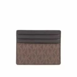 Michael Kors Cooper Tall 36U9LCRD1B Card Case In Brown Black -Michael Kors store online michael kors 8244 1095195 4