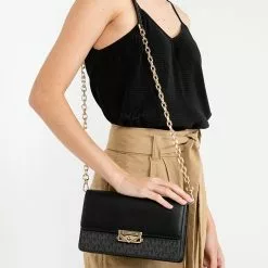 Michael Kors Cece Medium Flap Structured Clutch (hz) -Michael Kors store online michael kors 8266 3717836 6