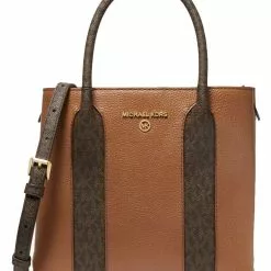 Michael Kors Austin Medium Pebbled Leather Messenger Bag