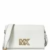 Michael Kors Mimi Medium Leather Messenger Bag