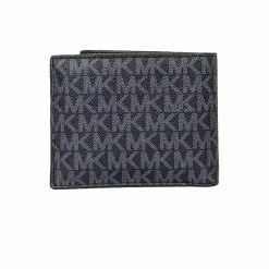 Michael Kors Cooper Billfold Wallet With Passcase PL Blue 36U9LCRF6B -Michael Kors store online michael kors 8312 3544175 3