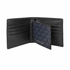 Michael Kors Cooper Billfold Wallet With Passcase PL Blue 36U9LCRF6B -Michael Kors store online michael kors 8312 3544175 4