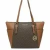 Michael Kors Charlotte Tote In Signature Canvas Brown 35T0GCFT3B -Michael Kors store online michael kors 8313 4685975 1