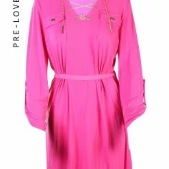 Pre-Loved michael kors Fuschia Pink Shift Dress