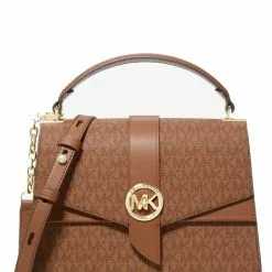 MICHAEL Michael Kors Greenwich Medium Logo Satchel