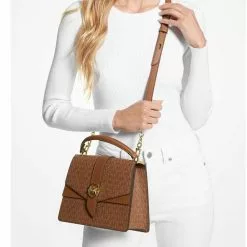 MICHAEL Michael Kors Greenwich Medium Logo Satchel -Michael Kors store online michael kors 8369 7665836 5