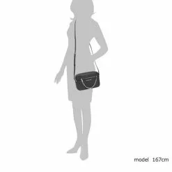 Michael Kors Large East West Zip Chain Crossbody In Signature Black Silver Hardware 35S1STTC9B -Michael Kors store online michael kors 8480 2660016 6