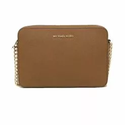 Michael Kors Jet Set Item Crossbody Bag Luggage Brown