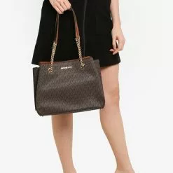 Michael Kors Logo Teagan Handbag (nt) 17 Michael Kors Logo Teagan Handbag (nt) -Michael Kors store online michael kors 8515 5533275 8