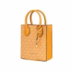 Michael Kors MERCER Super Small PVC Old Flower Leather Women's Handheld Crossbody Shopping Bag 35T1GM9C0I -Michael Kors store online michael kors 8570 5641336 2