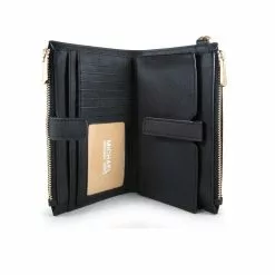 Michael Kors Jet Set Travel Double Zip Wristlet Phone Wallet Black 35F8GTVW0L -Michael Kors store online michael kors 8693 9075335 4