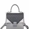 Michael Kors Sloan King Leather Medium Satchel - Grey 30F8SSLS2V-864 -Michael Kors store online michael kors 8740 0924245 1