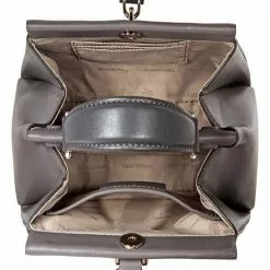 Michael Kors Gramercy Leather Satchel - Charcoal/Multi 30F8SZ6S1O-061 -Michael Kors store online michael kors 8740 9824245 5