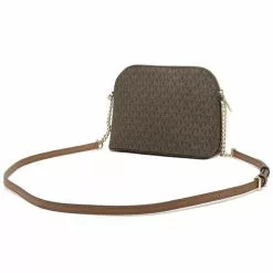 Michael Kors Jet Set Travel MD Dome Crossbody Bag 35F1GTVC6B Brown -Michael Kors store online michael kors 8741 3587995 5