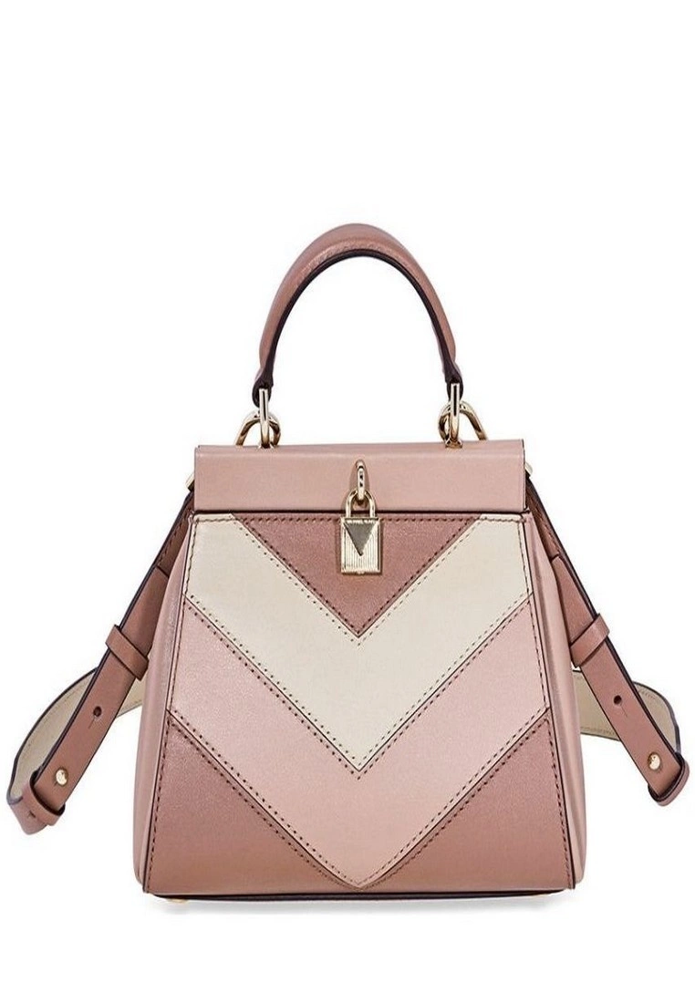 Michael Kors Gramercy Small Tri-Color Leather Satchel - 30F8TZ6S1O-964 3 Michael Kors Gramercy Small Tri-Color Leather Satchel - 30F8TZ6S1O-964