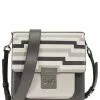 Michael Kors Sloan Editor Tri-Color Leather Shoulder Bag - 30F8TS9L9X-031