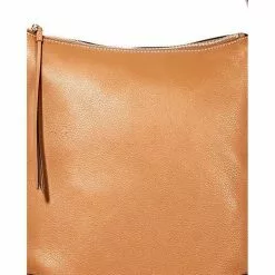 Michael Kors Crosby Large Pebbled Leather Shoulder Bag - Acorn 30H8GCBL3L-203 -Michael Kors store online michael kors 8747 4034245 4