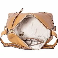 Michael Kors Crosby Large Pebbled Leather Shoulder Bag - Acorn 30H8GCBL3L-203 -Michael Kors store online michael kors 8747 4034245 5