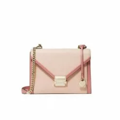 Michael Kors Whitney Large Flap Shoulder Bag - Soft Pink/Multi 30H8TWHL3O-612