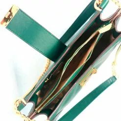 Michael Kors Whitney Small Leather Shoulder Bag - Green 30H8GWHE0L-305 8 Michael Kors Whitney Small Leather Shoulder Bag - Green 30H8GWHE0L-305 -Michael Kors store online michael kors 8756 4778245 3