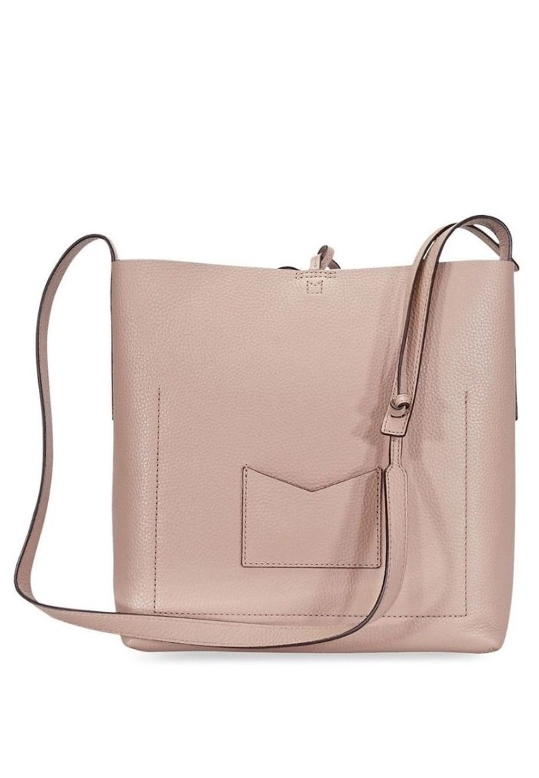 Michael Kors Junie Large Pebbled Leather Messenger Bag - Fawn 30T8TX5M3L-133 5 Michael Kors Junie Large Pebbled Leather Messenger Bag - Fawn 30T8TX5M3L-133 - Image 3