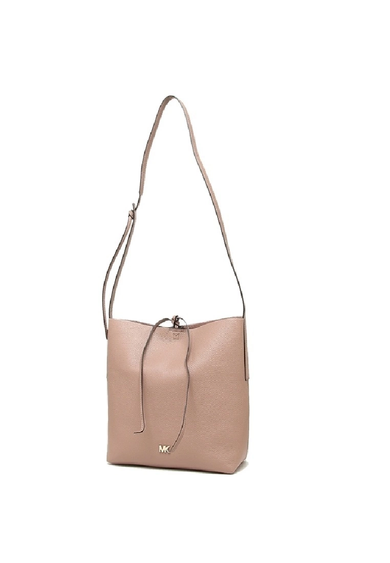 Michael Kors Junie Large Pebbled Leather Messenger Bag - Fawn 30T8TX5M3L-133 8 Michael Kors Junie Large Pebbled Leather Messenger Bag - Fawn 30T8TX5M3L-133 - Image 6