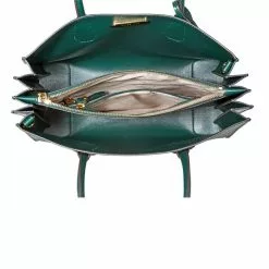 Michael Kors Mercer Large Pebbled Leather Tote - Racing Green 30F8GM9T3T-305 -Michael Kors store online michael kors 8759 7878245 4