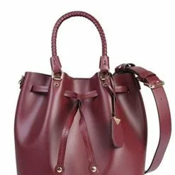Michael Kors Blakely Medium Bucket Bag - Burgundy 30S8GZLM2L-610