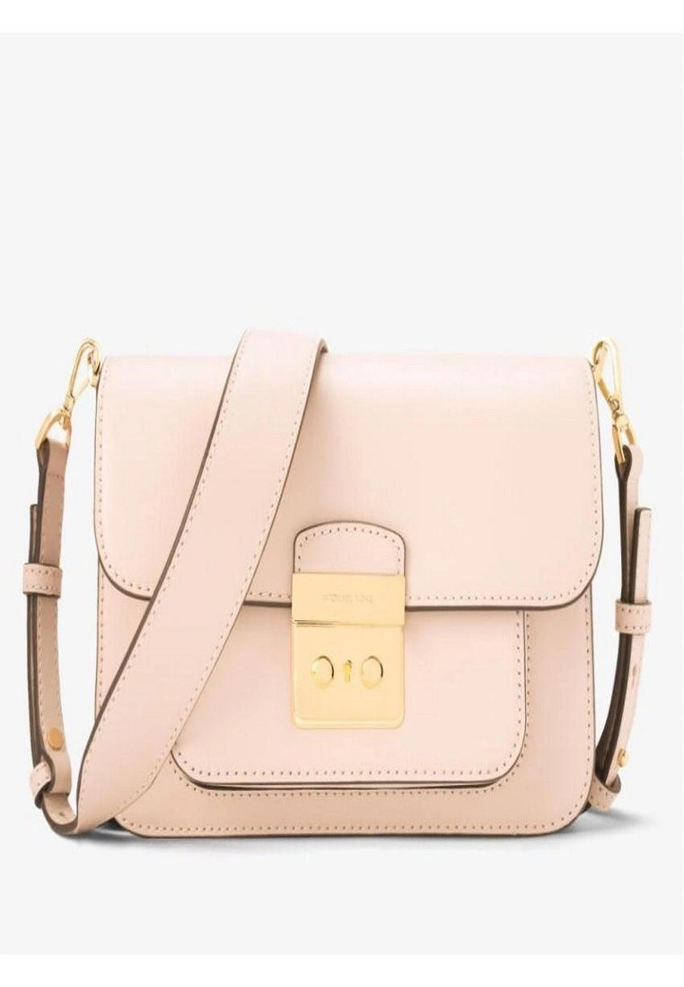 Michael Kors Sloan Editor Leather Shoulder Bag - Soft Pink 30T7GS9L3L-187 3 Michael Kors Sloan Editor Leather Shoulder Bag - Soft Pink 30T7GS9L3L-187