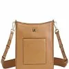 Michael Kors Gloria Leather Messenger Bag - Acorn 30F8GG0M2L-203