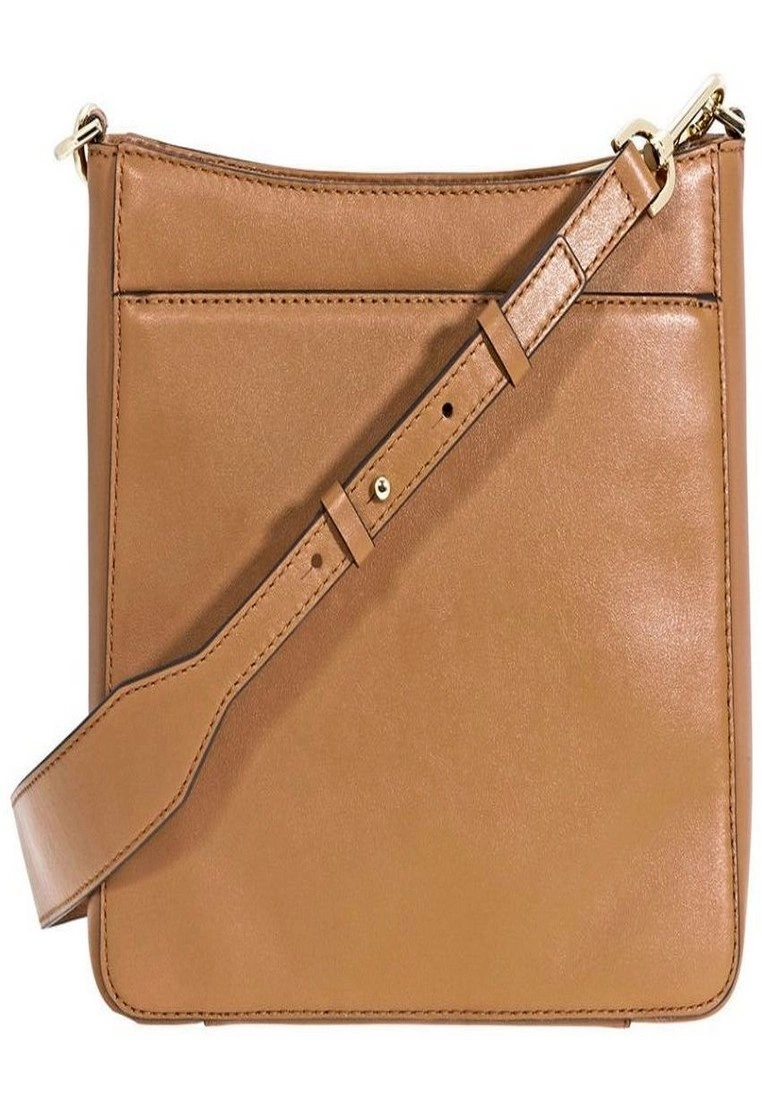 Michael Kors Gloria Leather Messenger Bag - Acorn 30F8GG0M2L-203 5 Michael Kors Gloria Leather Messenger Bag - Acorn 30F8GG0M2L-203 - Image 3