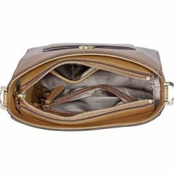 Michael Kors Gloria Leather Messenger Bag - Acorn 30F8GG0M2L-203 12 Michael Kors Gloria Leather Messenger Bag - Acorn 30F8GG0M2L-203 -Michael Kors store online michael kors 8857 2824245 5