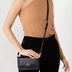 Michael Kors Jet Set Small Pebbled Leather Smartphone Convertible Crossbody Bag (hz) -Michael Kors store online michael kors 8859 5717836 6