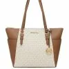 Michael Kors Charlotte Tote In Signature Canvas Vanilla 35T0GCFT3B -Michael Kors store online michael kors 8885 9677026 1
