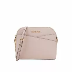 Michael Kors JET SET TRAVEL Medium One-shoulder Cross-body Shell Bag 35F1GTVC6T POWDER BLUSH