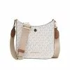 Michael Kors BRILEY Small Presbyard PVC Women's One Shoulder Crossbody bag 35S1G7BM1B VANILLA