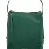 Michael Kors Crosby Large Pebbled Leather Shoulder Bag - Racing Green 30H8GCBL3L-305 -Michael Kors store online michael kors 8919 9924245 1