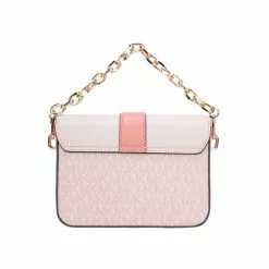 Michael Kors CARMEN Small ladies' PVC and leather one-shoulder handbag 35S2GNMC7V -Michael Kors store online michael kors 9232 9299236 3