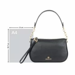 Michael Kors Special JET SET CHARM Large litchi print solid color cow leather Lady's hand Bill of Lading shoulder underarm bag 32T2GT9U3L -Michael Kors store online michael kors 9266 9789236 5