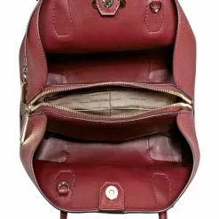 Michael Kors Mercer Gallery Medium Leather Satchel - Oxblood 30H7GZ5T6A-610 -Michael Kors store online michael kors 9398 1924245 5